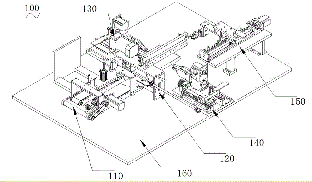 Winding device for battery cell winding lamination machine