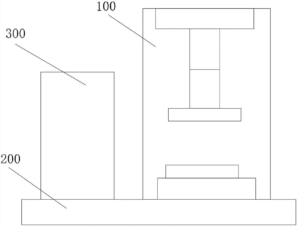 Vertical resistance testing machine