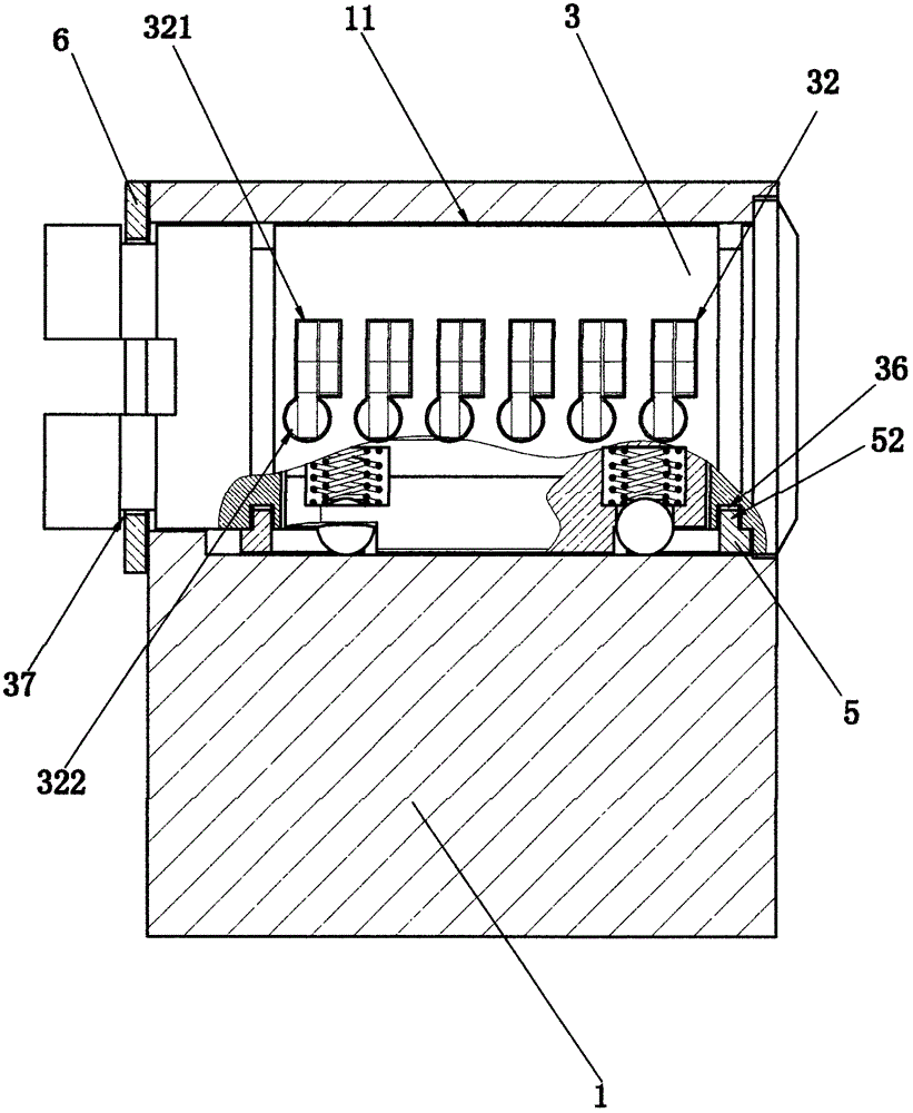 A passive soft linkage side post lock