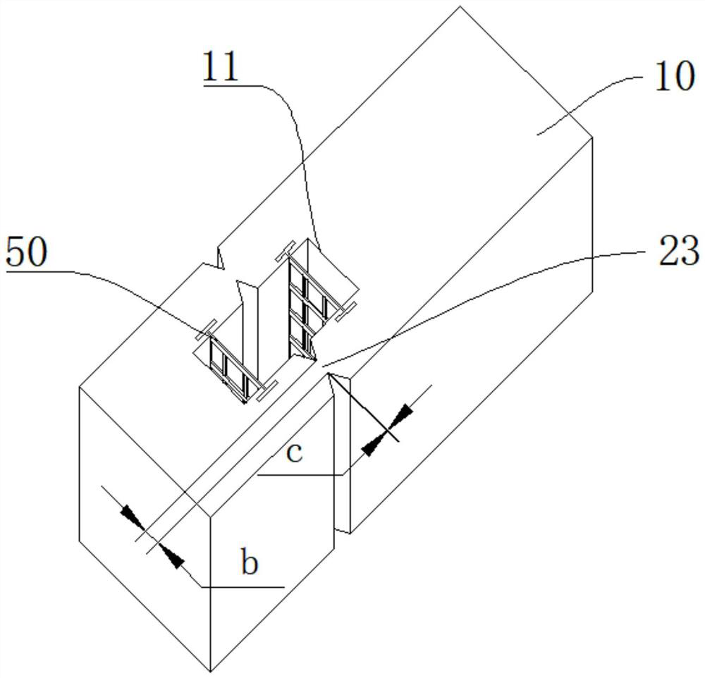 Building block for building pipeline pre-embedding, wall body and construction method