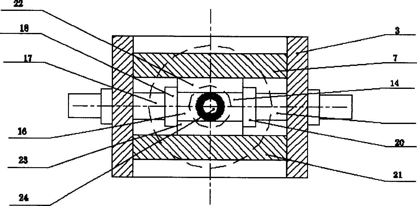 Forming process for radially oriented magnetic ring