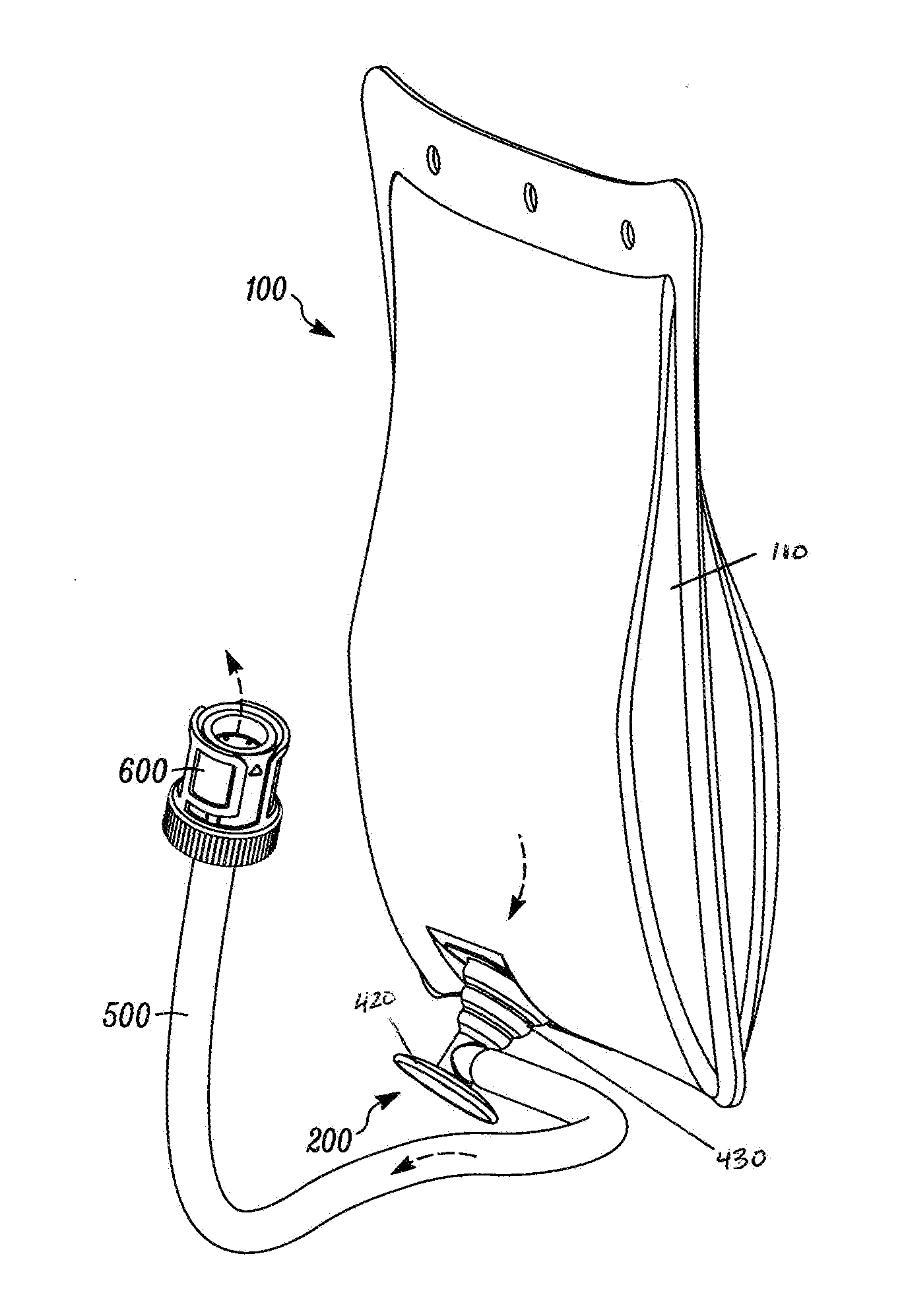 Pouch Connector and Related Method