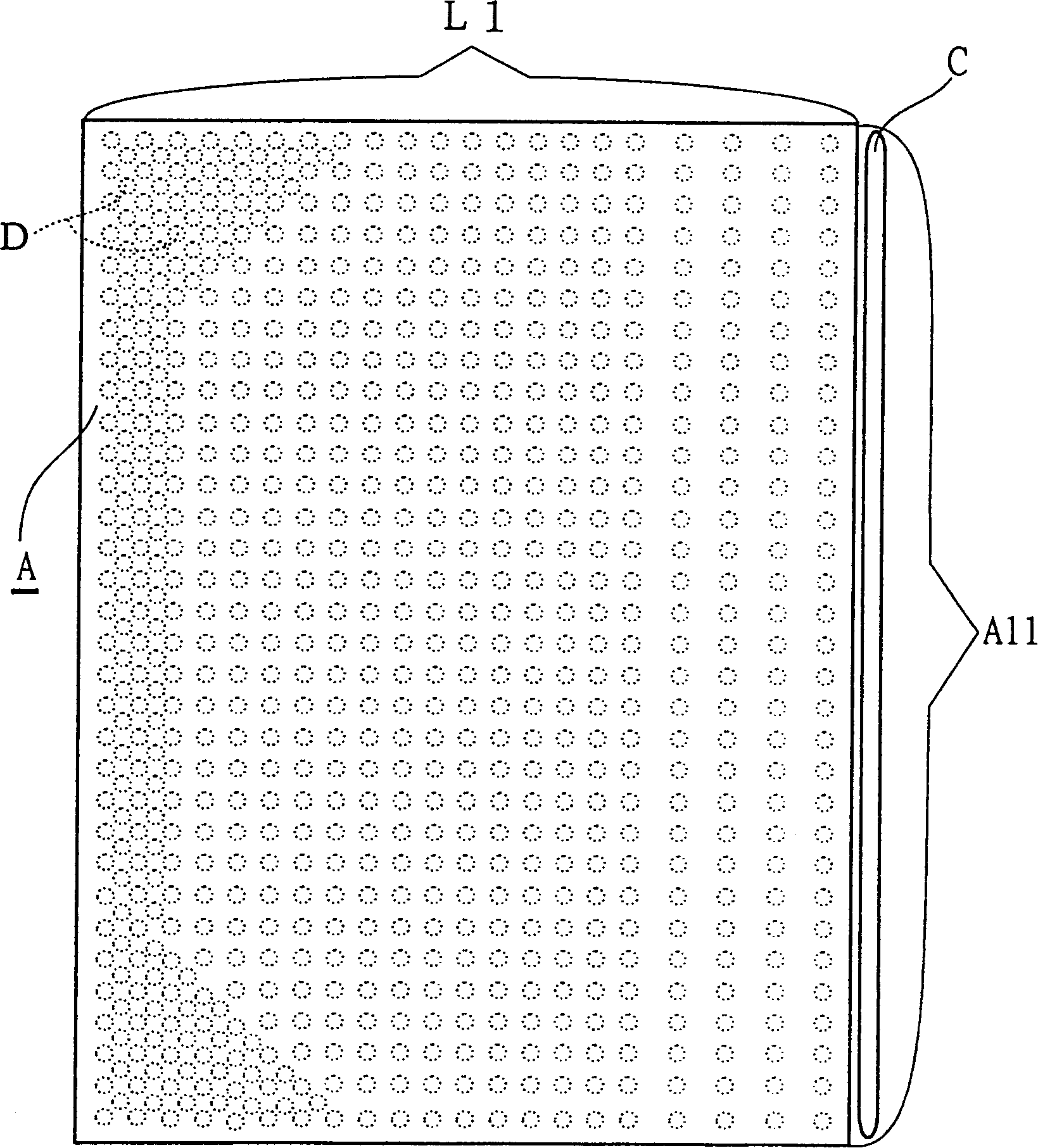 Method for centralizing illuminator of back light assembly and combined light guide plate