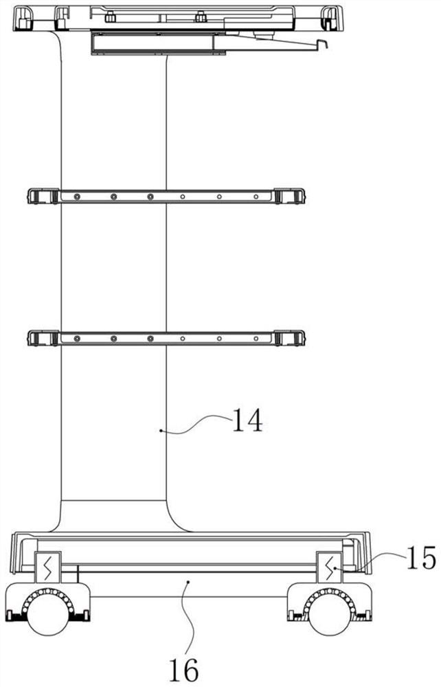 Casters and endoscope trolley