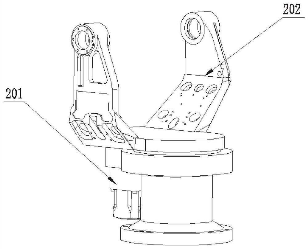 Precision measuring device for two-dimensional pointing mechanism