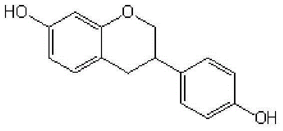 Synthetic method for equol