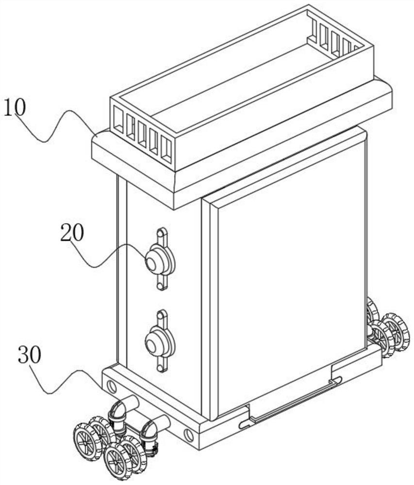 Medical mobile informatization patient information acquisition device for ward round