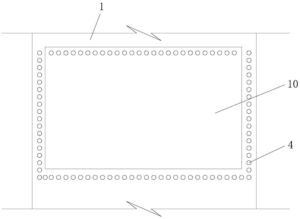 Construction method of high pier column straining beam