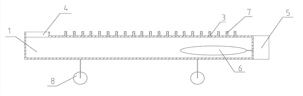 Window cleaning auxiliary device with water receiver