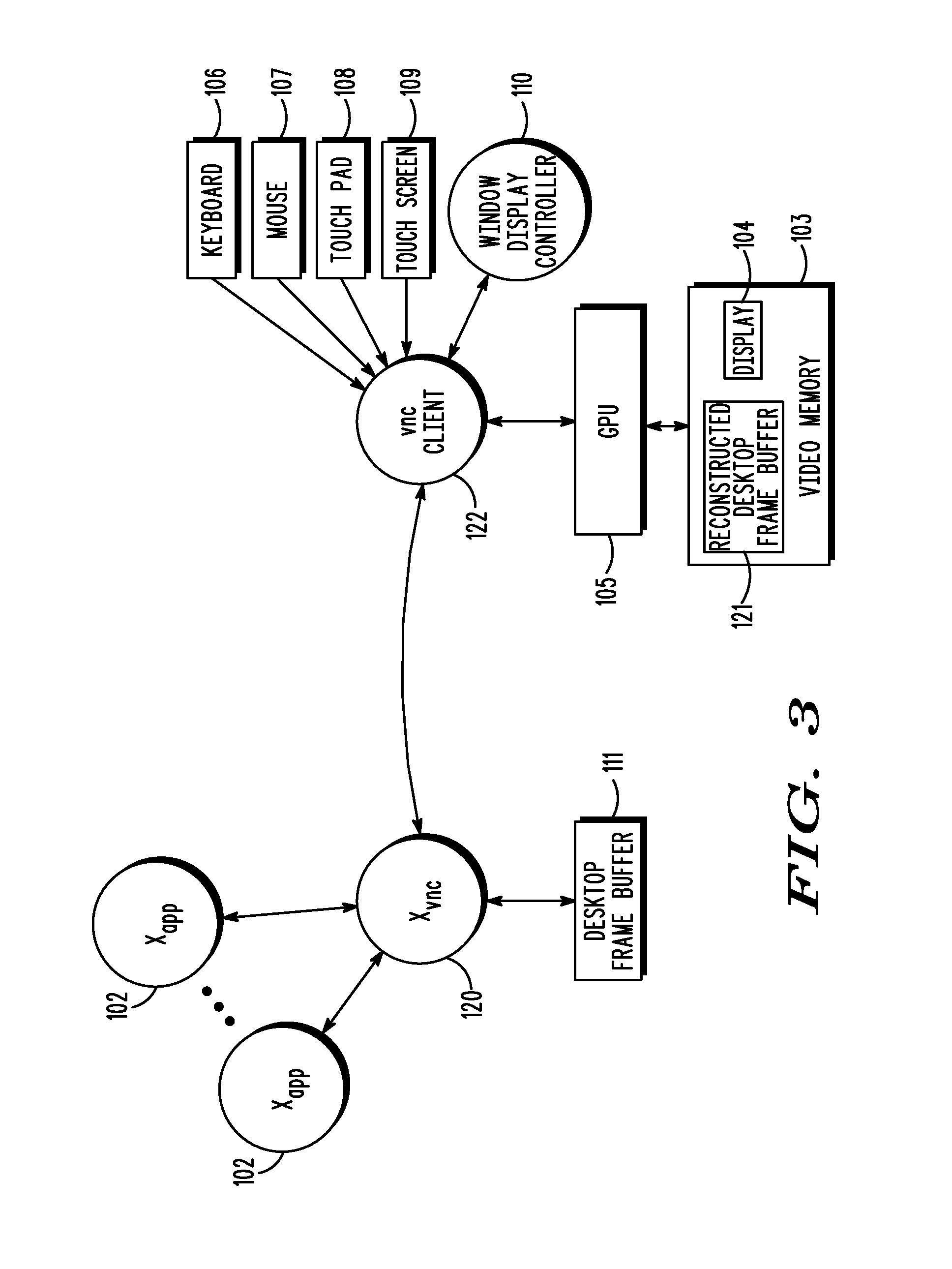 System for conveying and reproducing images for interactive applications