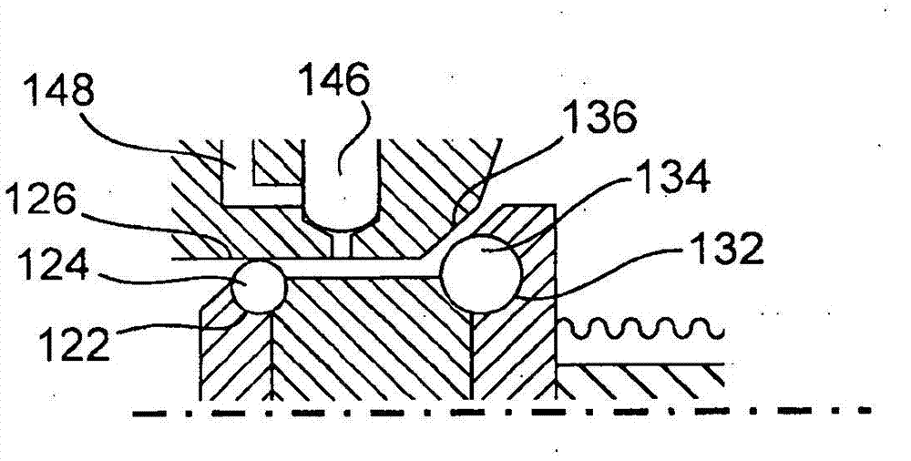 Valve apparatus, arrangement with valve apparatus and method for operating arrangement