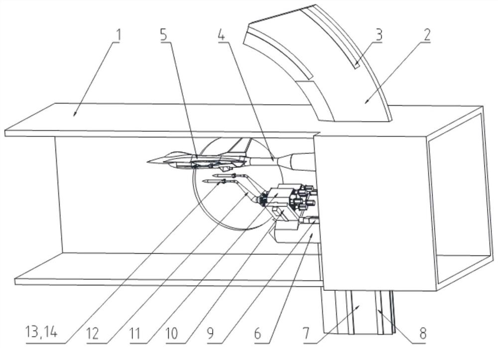 A Trajectory Acquisition Test System for Simultaneous Separation and Simulation of Double Stored Objects