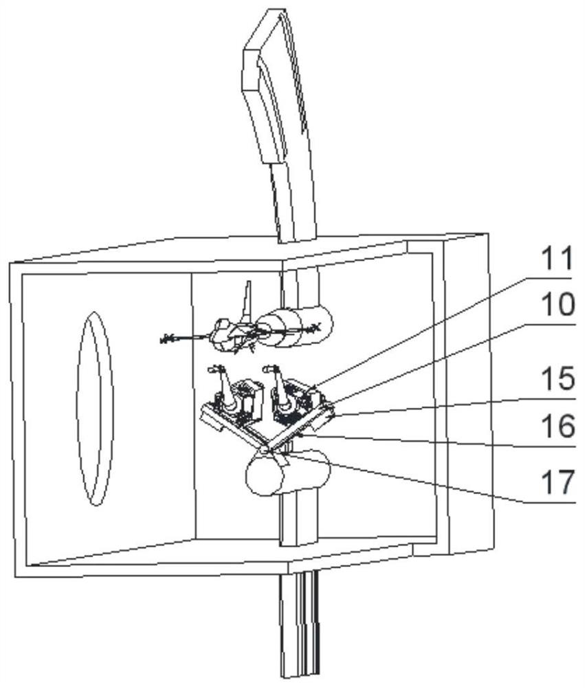 A Trajectory Acquisition Test System for Simultaneous Separation and Simulation of Double Stored Objects