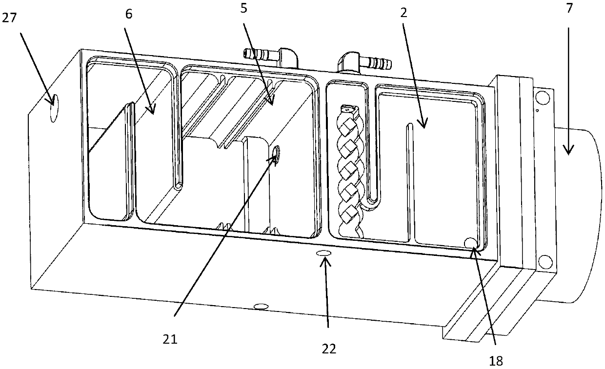 Fuel reaction device for producing hydrogen