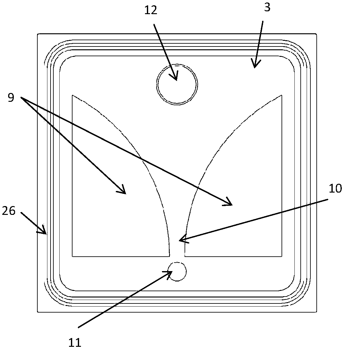 Fuel reaction device for producing hydrogen