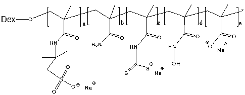 Biological polysaccharide-based heavy metal trapping agent and preparation method thereof