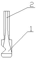 Short edge cutting broaching fine broach and short edge cutting combined broaching fine broaching