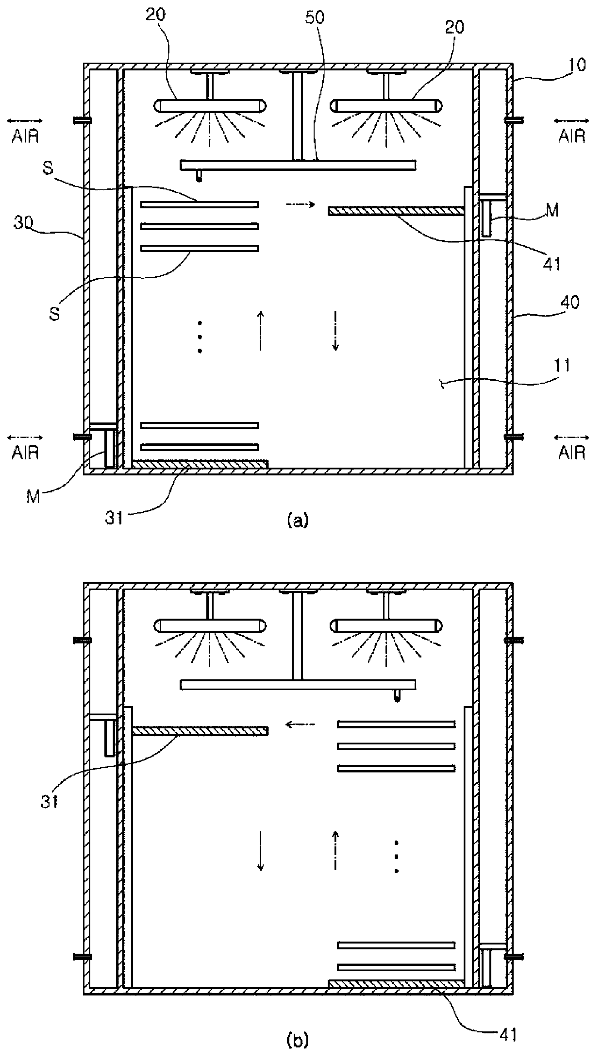 Batch-type apparatus and method for drying and transporting electrode plate for secondary battery