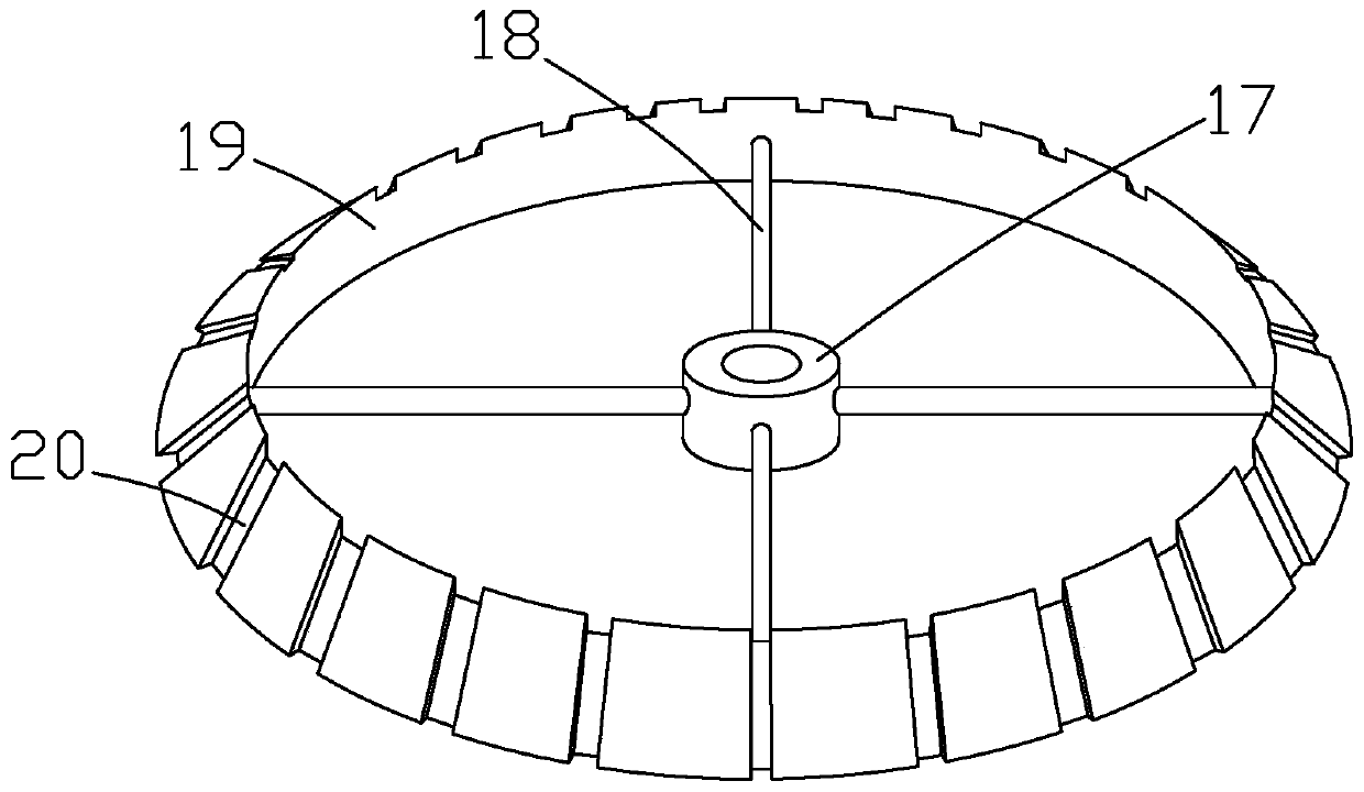 A kind of unpowered fan, its manufacturing method and application