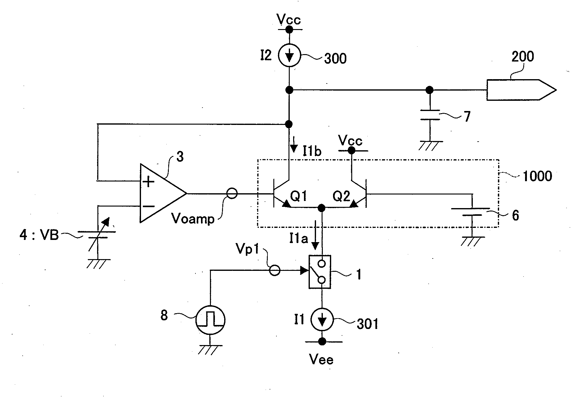 Ramp generator and circuit pattern inspection apparatus using the same ramp generator