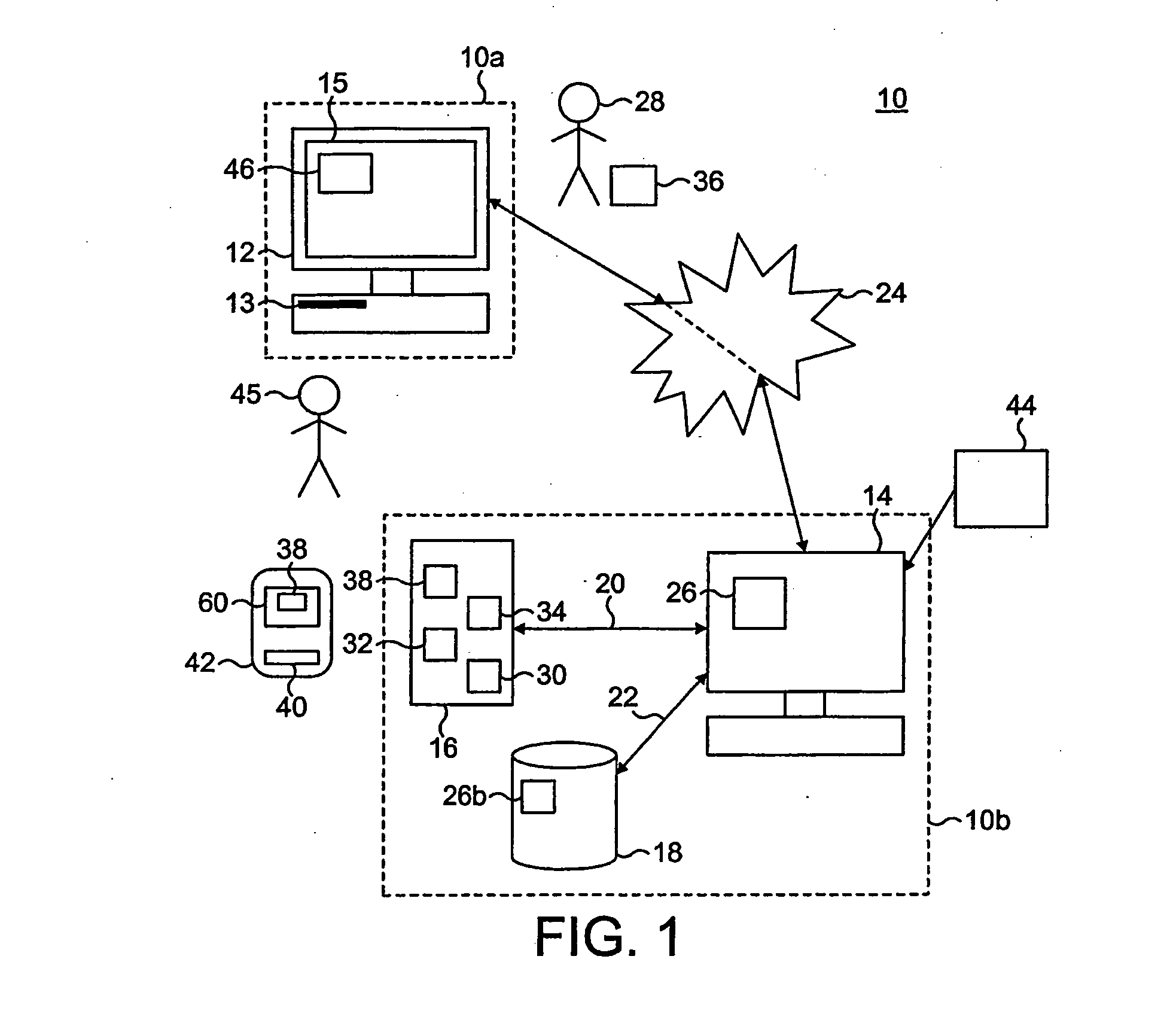 Portable storage device for storing and accessing personal data