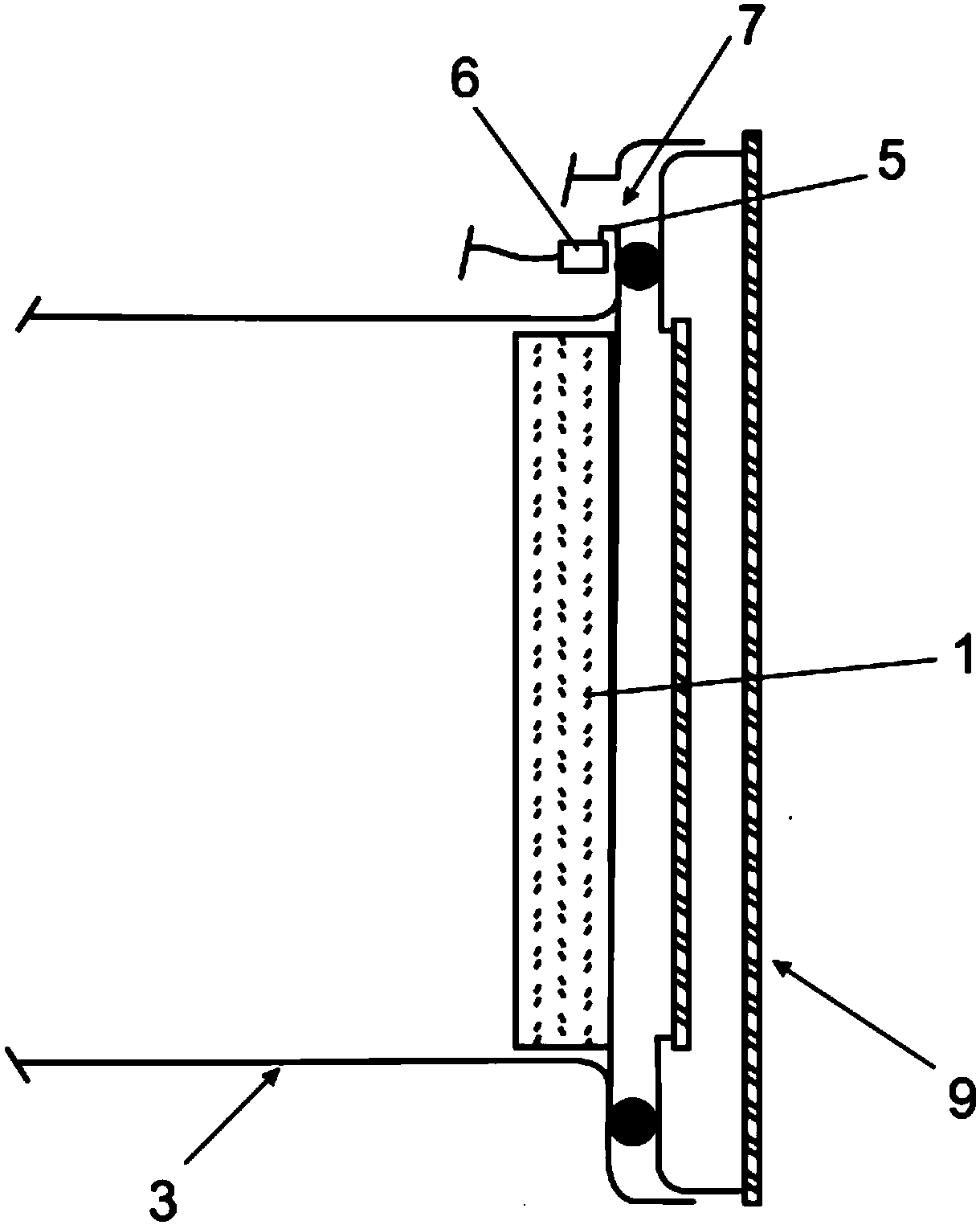 Detachable heat shielding hearth structure specially used for pyrolytic self-cleaning oven