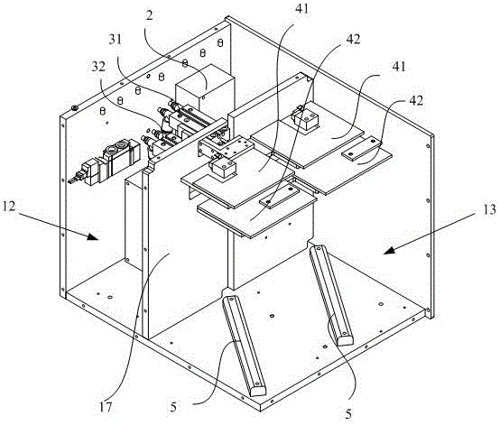 Intelligent manufacturing calibrating device for sensor, and calibrating method thereof