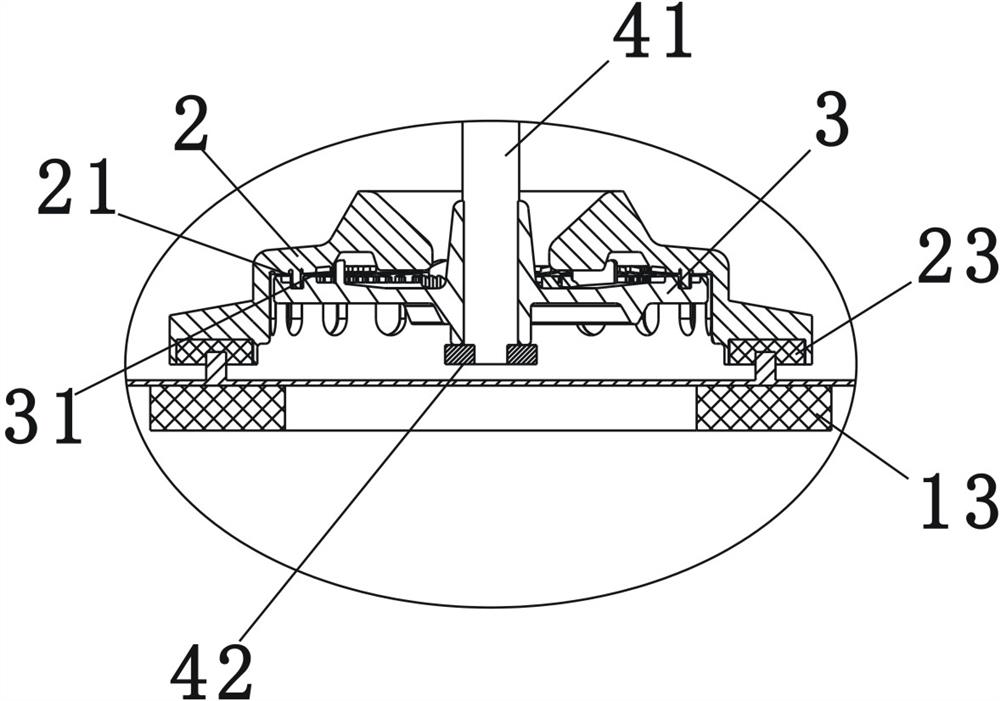 A dregs-free food processor