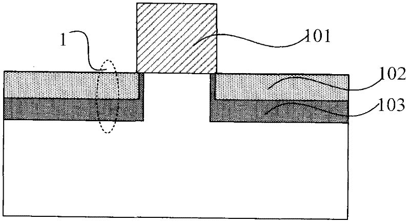 Method for reducing HCI effect of I/O MOS device