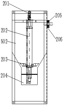 Combined assembly type tunnel wastewater treatment device and wastewater treatment system