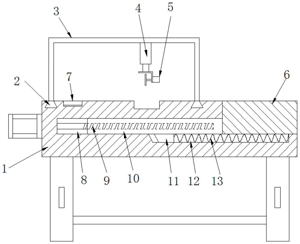 A cutting device for door and window production