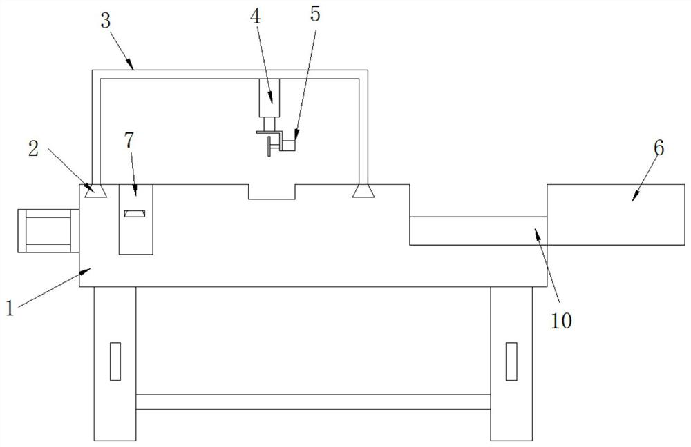 A cutting device for door and window production