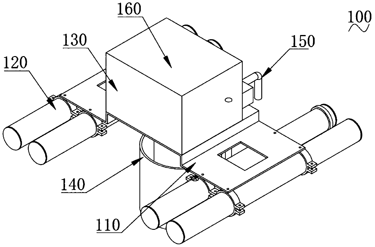 Water surface garbage collecting and cleaning robot