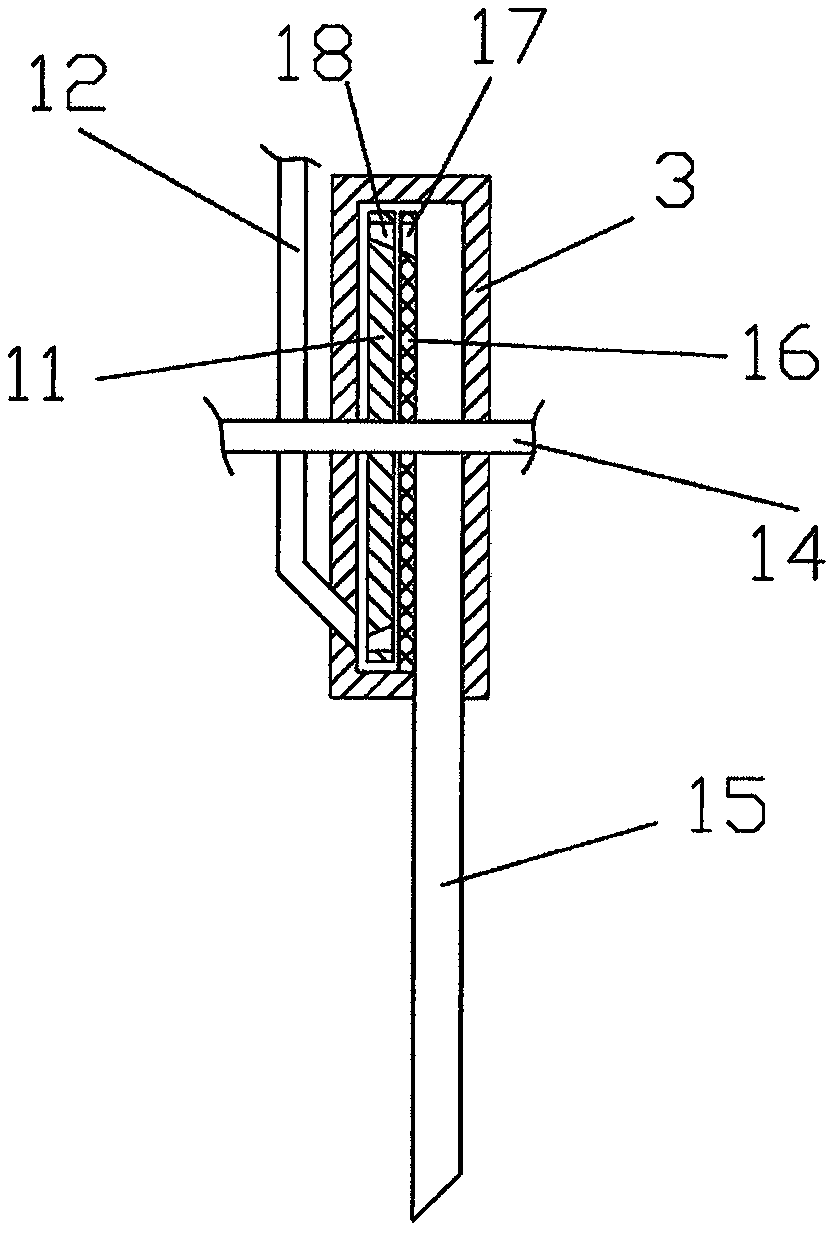 Cotton seeding device