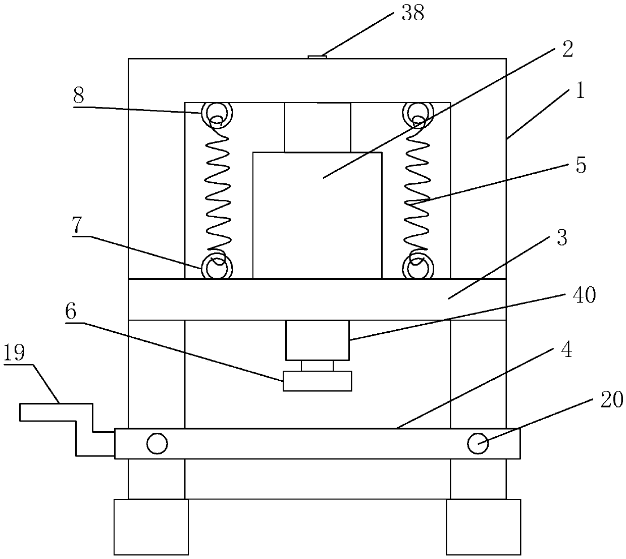 Multi-functional bearing jacking press