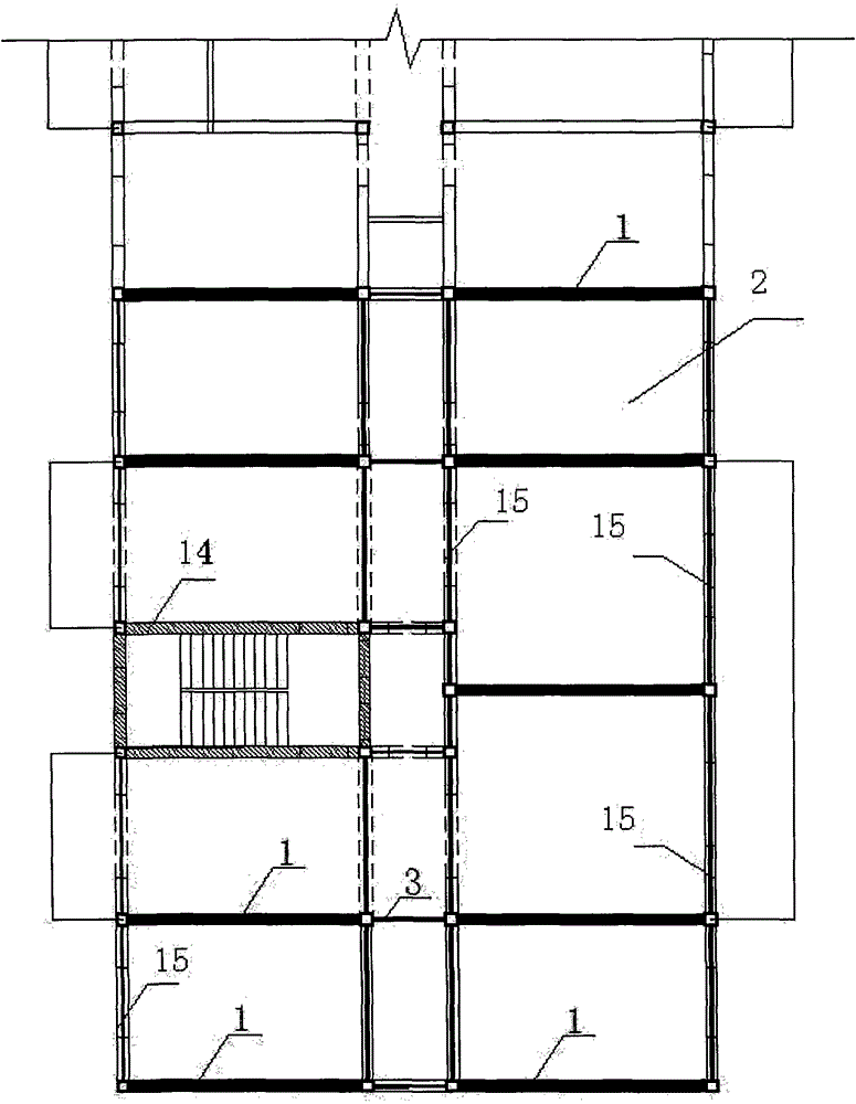 Rural prefabricated steel structure housing system and construction method