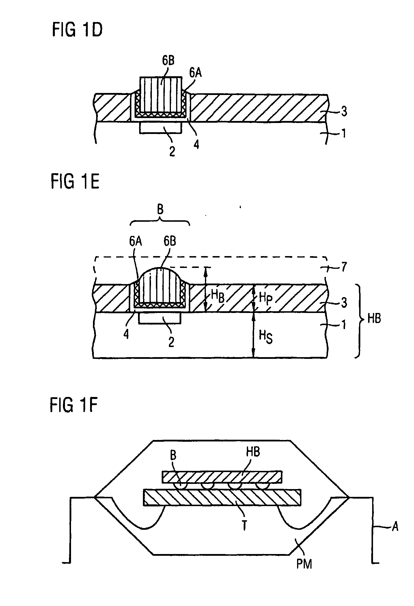 Ultrathin semiconductor circuit having contact bumps and corresponding production method