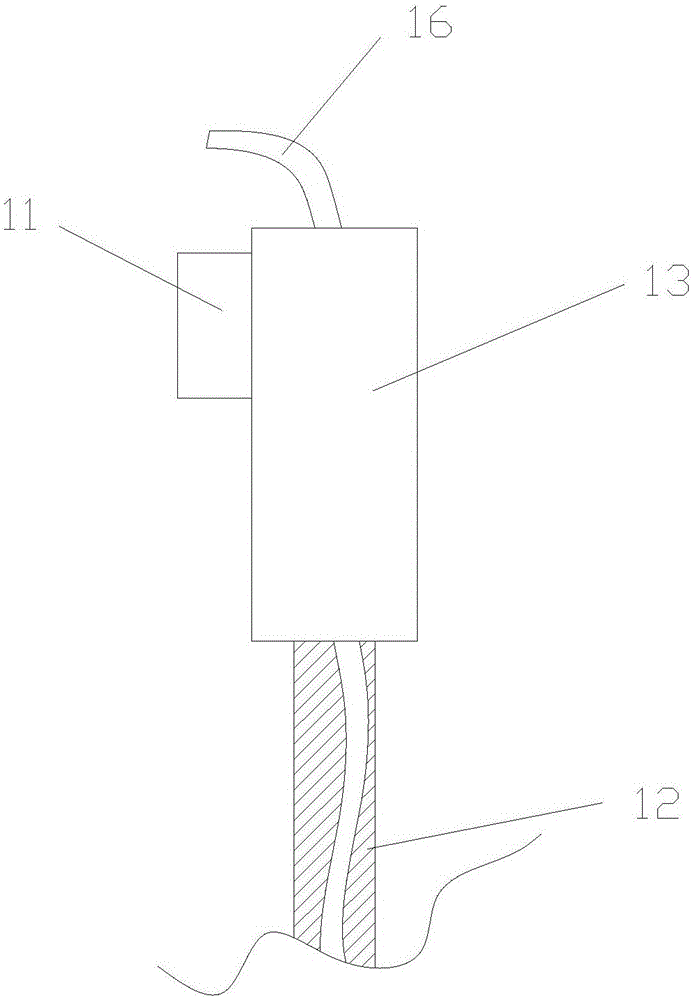 Hand-held tool for hanger rod mounting, preparation method and method for hanger rod construction