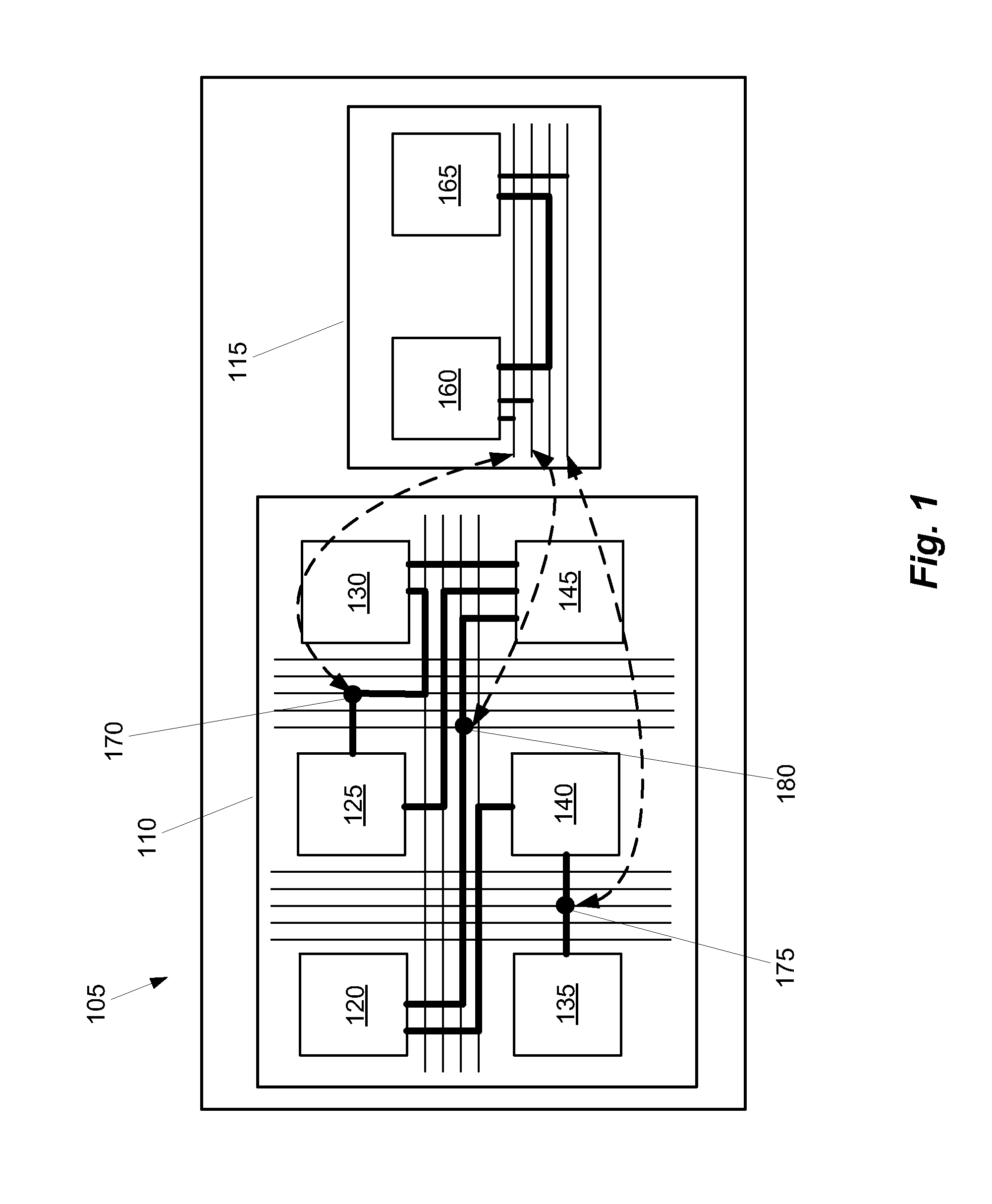Trigger circuits and event counters for an IC