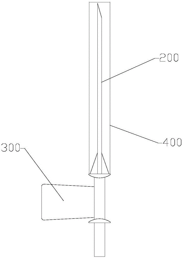Assembly method of butterfly wing type blood taking needle