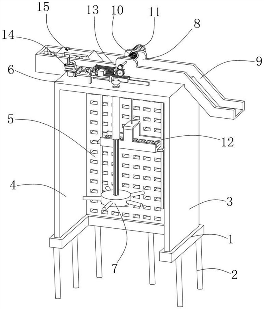 Riverway water pollution floating garbage cleaning device