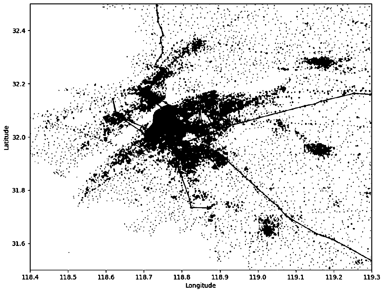 Section passenger flow calculation method based on mobile phone signaling data