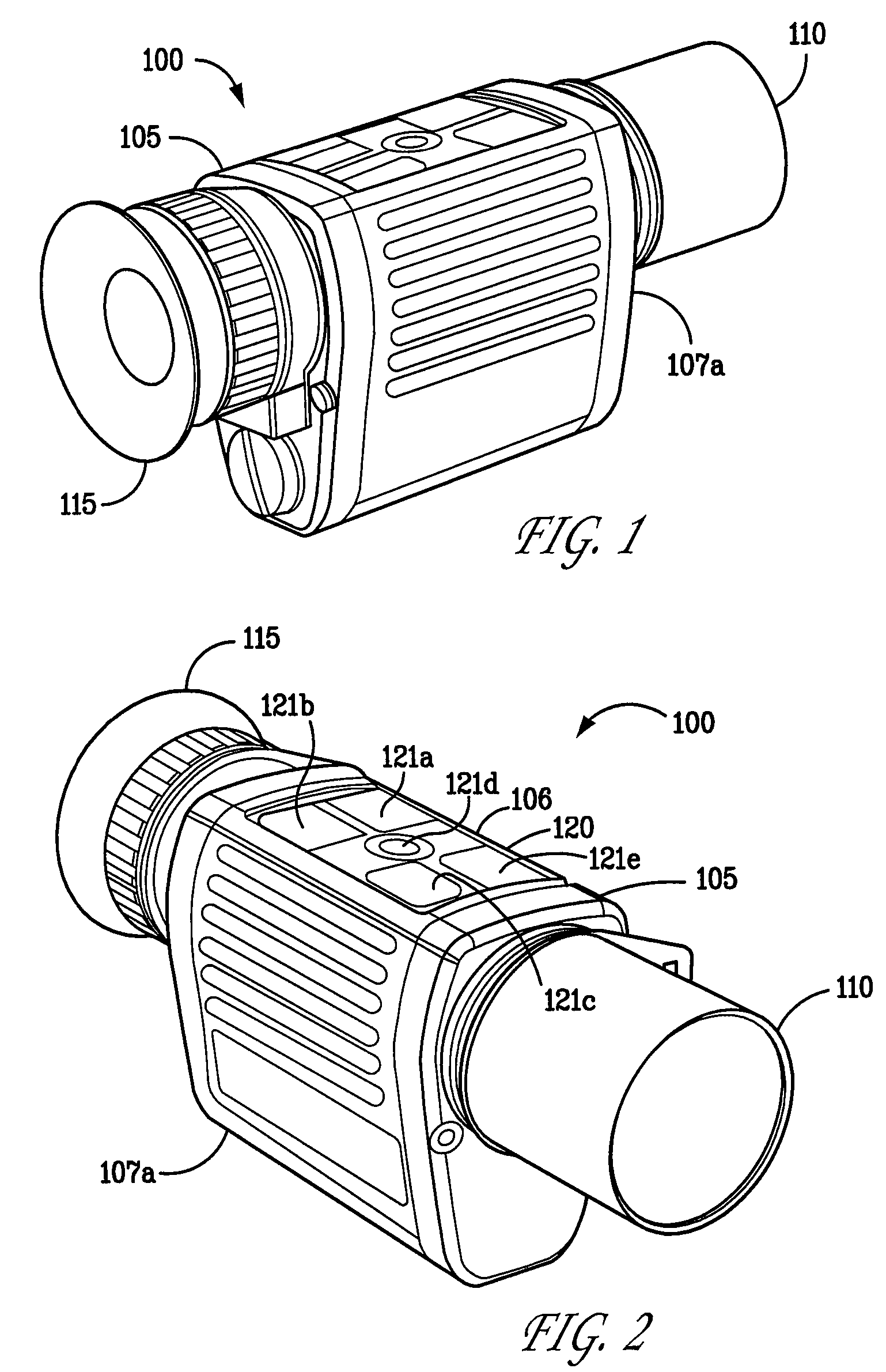 Low-light viewing device for displaying image based on visible and near infrared light