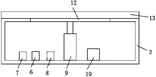 Corridor lighting system based on intelligent analysis and calculation processing of big data