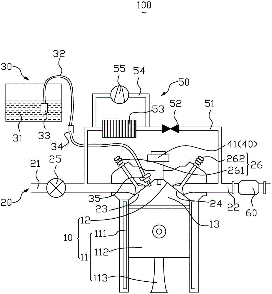 Control method and system for gasoline engine excess air coefficient combustion