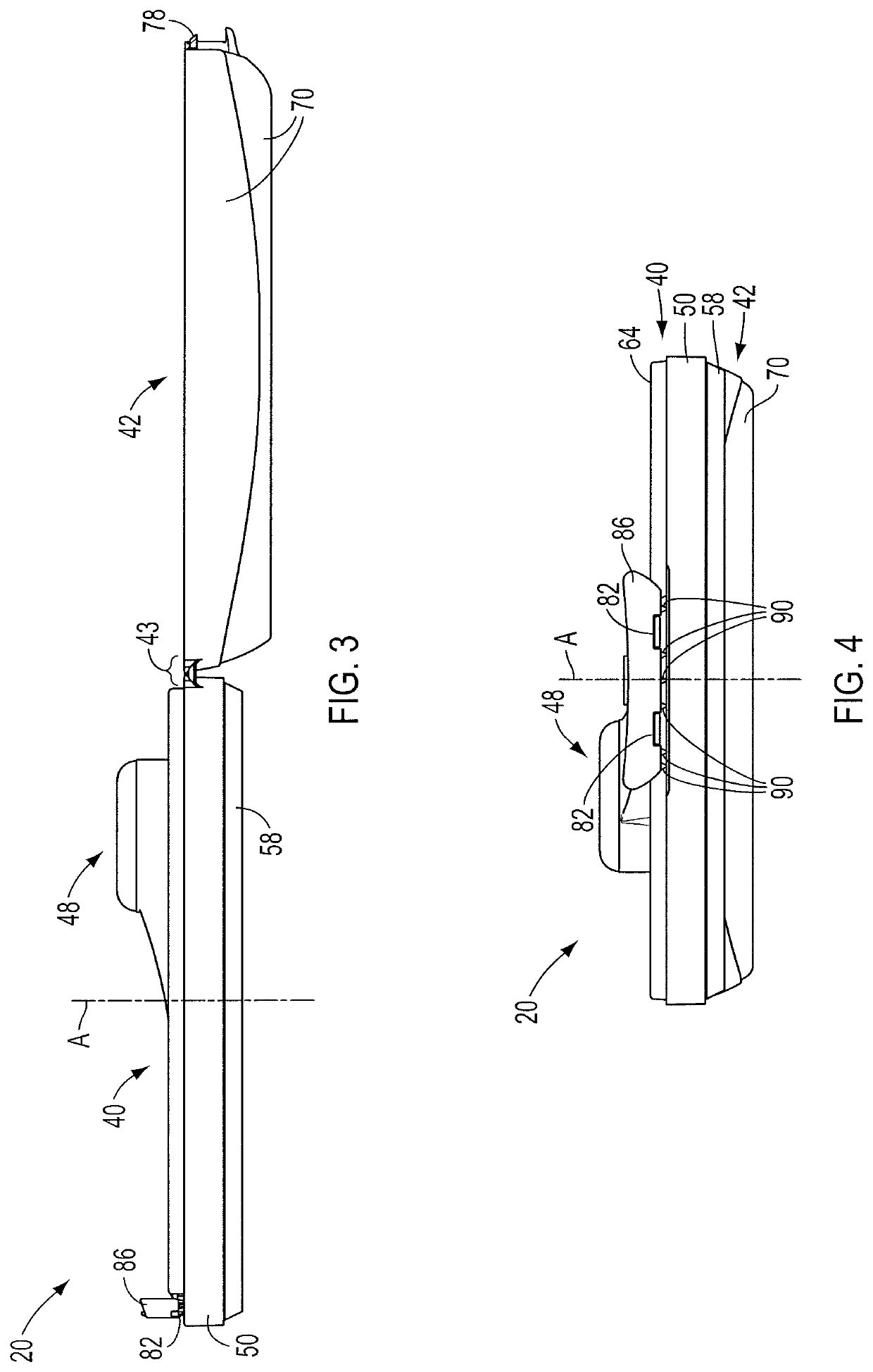 Closure for a container with improved retention features