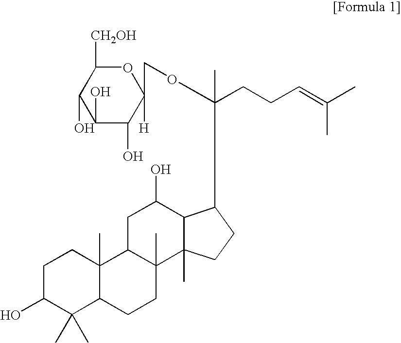Promoter for the production of hyaluronic acid containing ginsenoside compound k