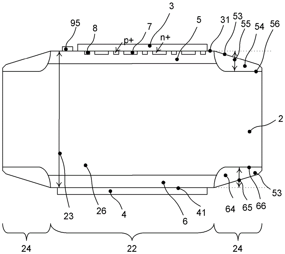 Bipolar non-punch-through power semiconductor device