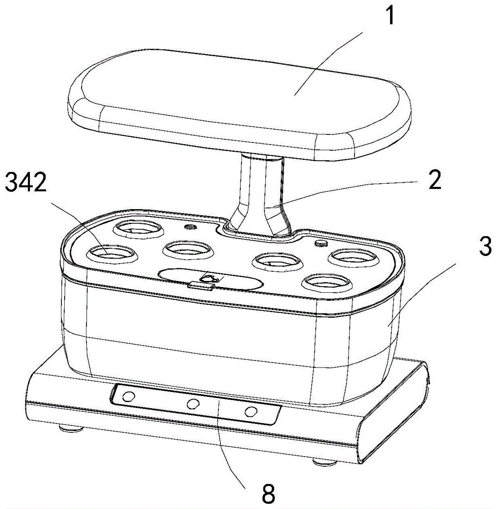 Intelligent indoor plant cultivating device based on internet of things and cultivating method