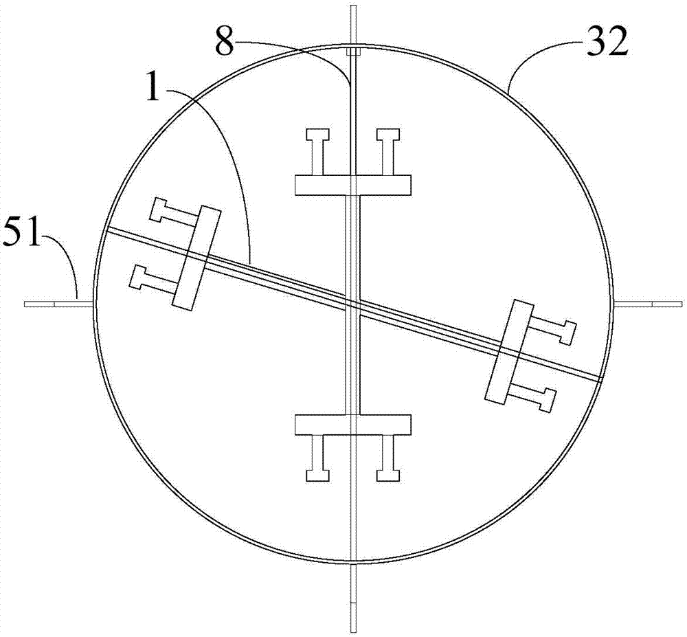 Installation structure and construction method of restraint-typed concrete beam column